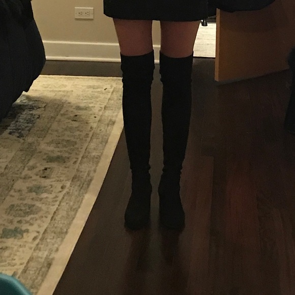 Black knee-high boots - Picture 4 of 4